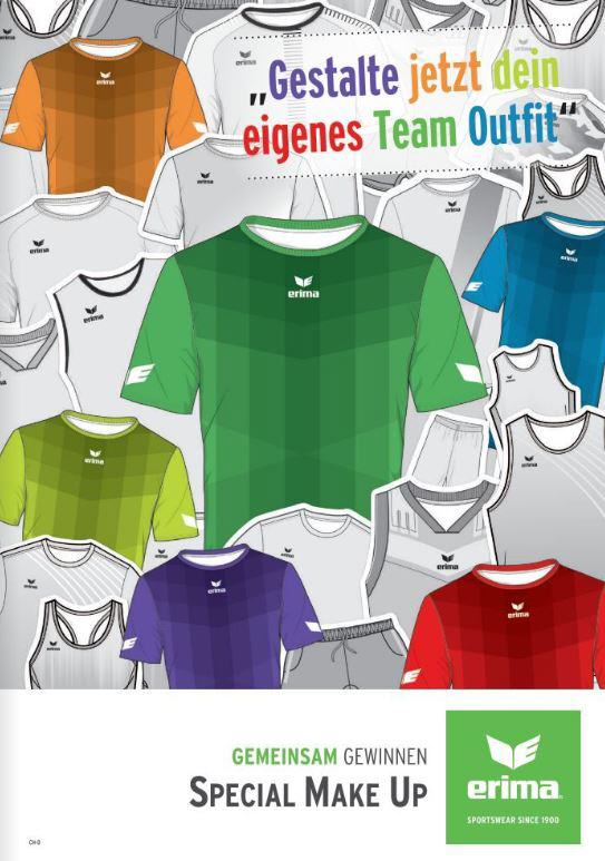 Gestalte Dein Team Ouffit nach deinen Wünschen